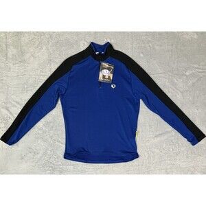 Vintage Pearl Izumi Escape Women’s Size Medium Microsensor 1/4 Zip Pullover Blue